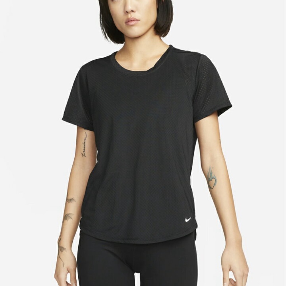 Nike Dri-FIT One Breeze Running woman  T-shirt size S DX0132-010